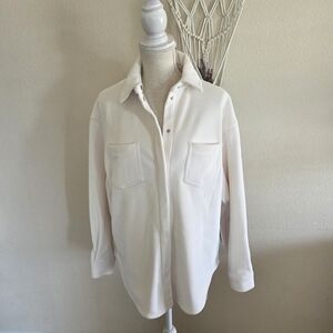 Alo Yoga Ribbed Velour Mountain Side Shacket Size XS NWT